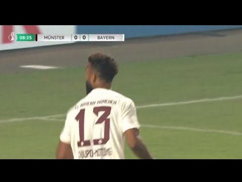 Eric Maxim Choupo-Moting Goal, Preußen Münster vs Bayern Munich 0-4 | Goals and Extended Highlights.