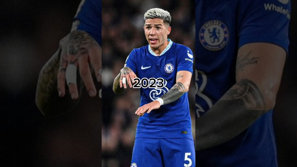 Enzo Fernández evolution 🔥🤯#football #shorts