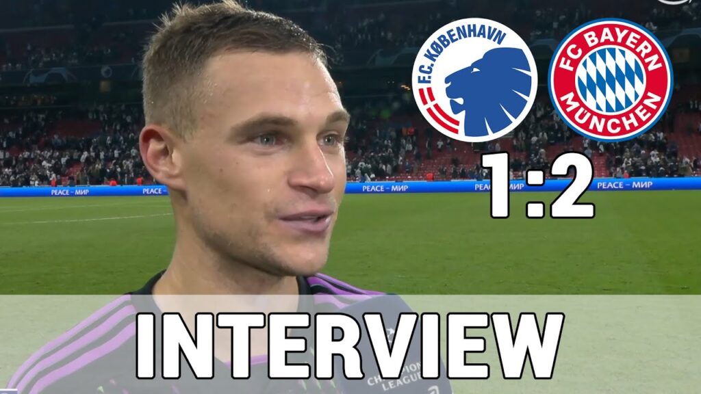 Joshua Kimmich: ,,Das war Moral!" im Interview nach Sieg | CL | FC Kopenhagen 1:2 FC Bayern München