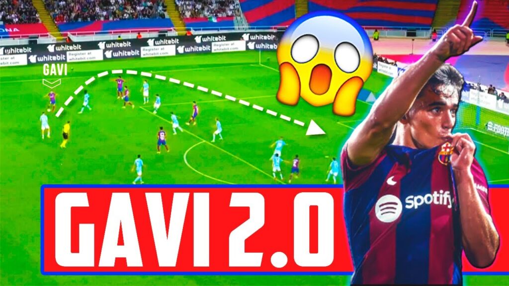 This is how GAVI became a real MONSTER at XAVI' BARCELONA 😱