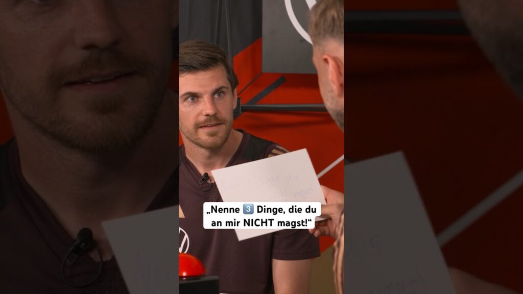 Nenne DREI Dinge… 😳😅 Hofmann & Füllkrug