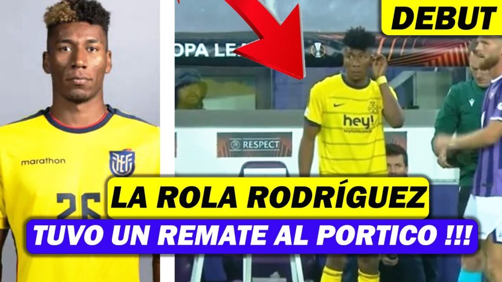 KEVIN RODRÍGUEZ DEBUTÓ EN LA  EUROPA LEAGUE.