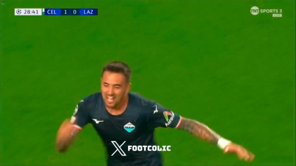 gol de Matías Vecino oggi | Celtic vs Lazio 1-1 Extended Highlights | UEFA Champions League 2023/24
