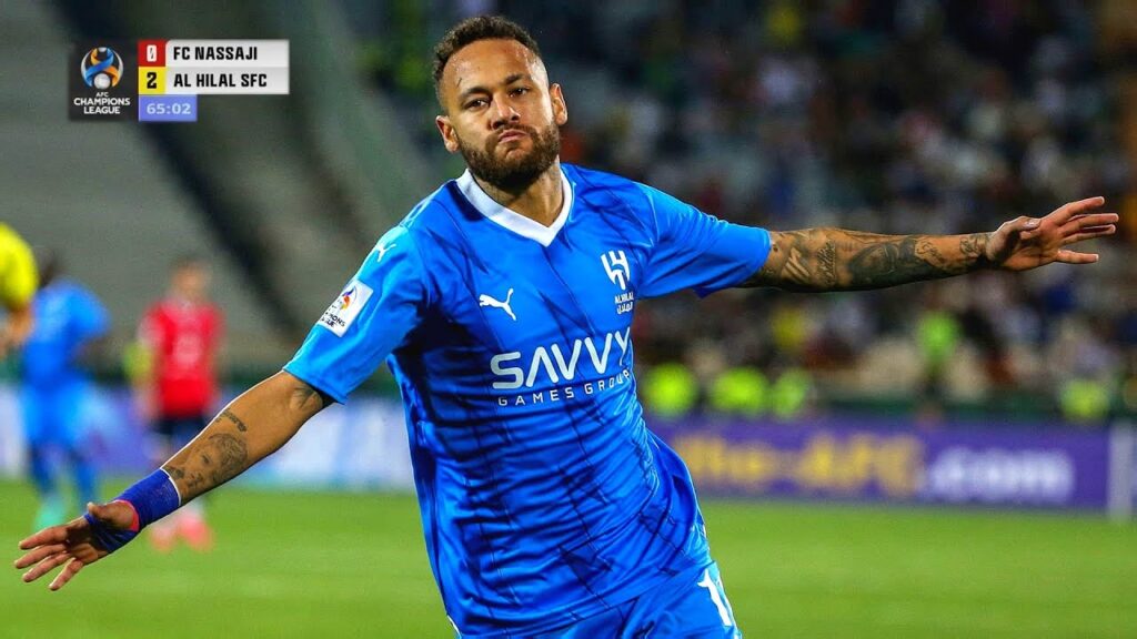 Neymar Scores First Goal For Al Hilal (03/10/2023)