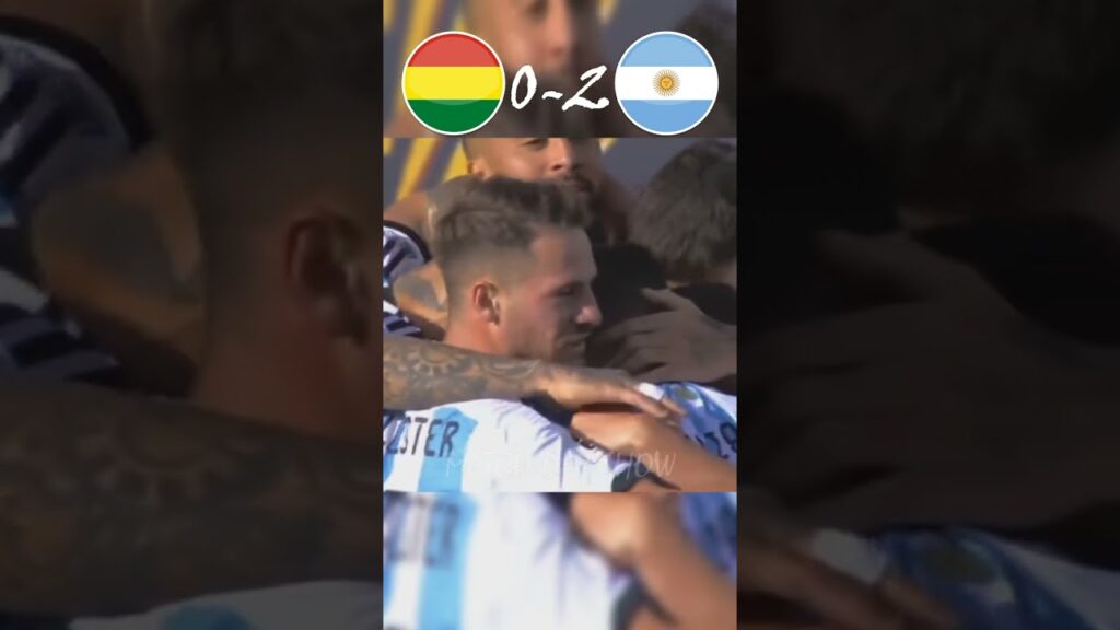 Nicolas Tagliafico Goal 💥 Argentina vs Bolivia 3-0 2023 #shorts #football #highlights