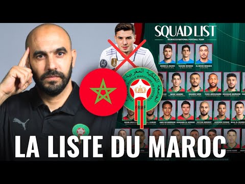 🇲🇦LA LISTE DE REGRAGUI sans Brahim Diaz pour affronter la Côte d'Ivoire et le Libéria !