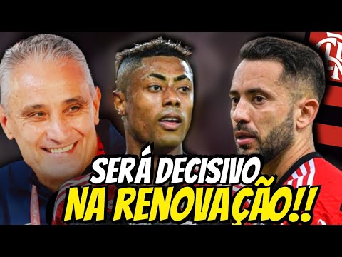 TITE SERÁ DECISIVO NA RENOVAÇÃO DE EVERTON RIBEIRO E BRUNO HENRIQUE! ENTENDA!