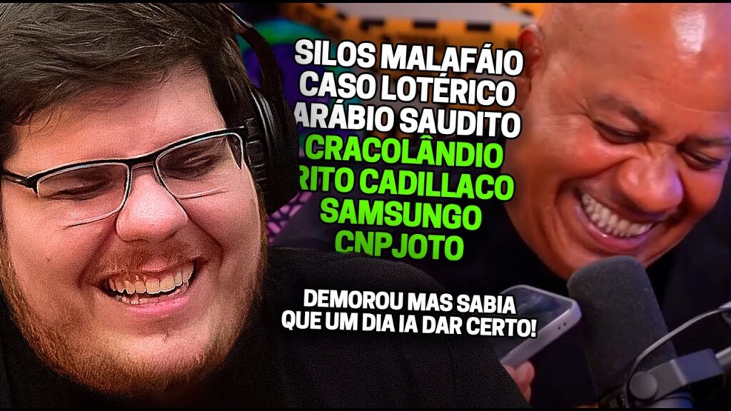 CASIMIRO REAGE: TONINHO TORNADO, O DELICIO, NO PODPAH - MELHORES MOMENTOS | Cortes do Casimito