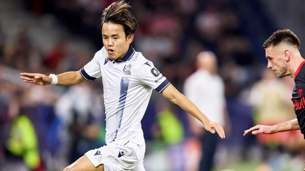 Takefusa Kubo - Real Sociedad vs Salzburg| UFEA ChampionLeague