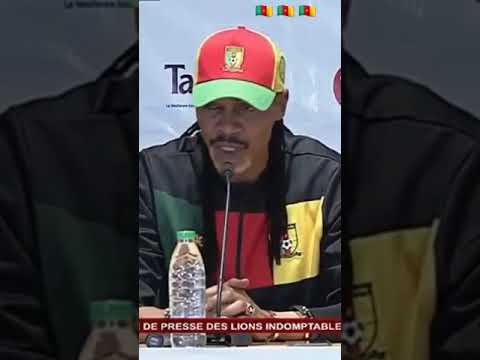 Cameroun vs Burundi | L'interview de Rigobert Song 🇨🇲