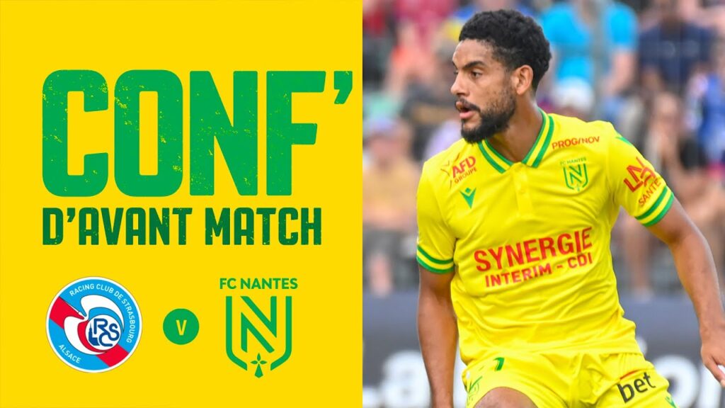 Jean-Charles Castelletto avant RC Strasbourg - FC Nantes