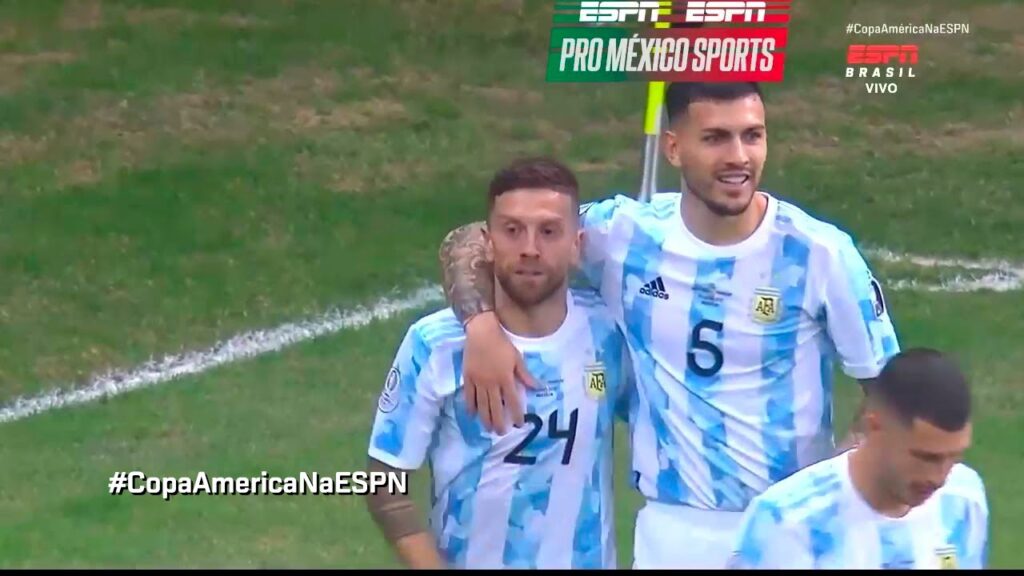 GOL - Alejandro 'Papu' Gómez | Argentina 1-0 Paraguay - Fase de Grupos 'Grupo A' Copa América 2020