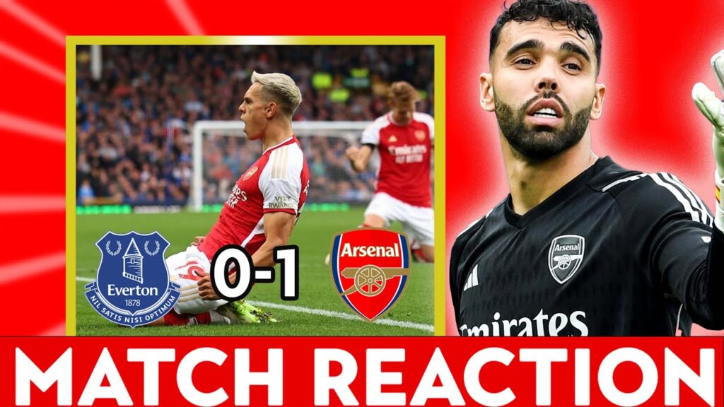 David Raya is big trouble for Ramsdale! | Everton 0-1 Arsenal reaction!