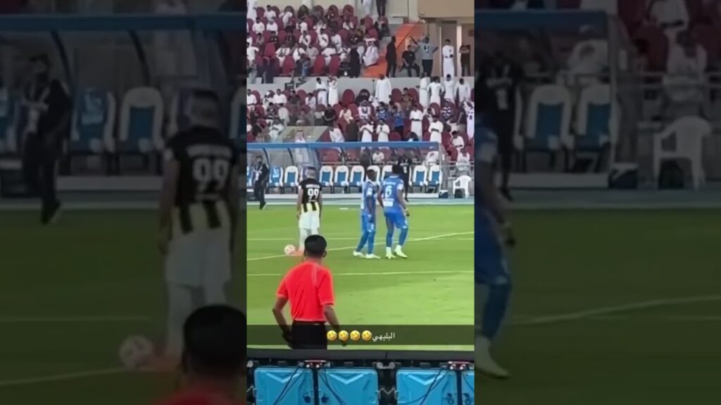 لقطة البليهي مع حمدلله 😳 بعد هدف الهلال الرابع 😨 #الهلال #الهلال_الاتحاد #الاتحاد_الهلال #حمدلله