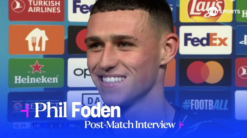 RB Leipzig 1-3 Man City Post-Match | Phil Foden on 'unbelievable display' in Germany 🎥