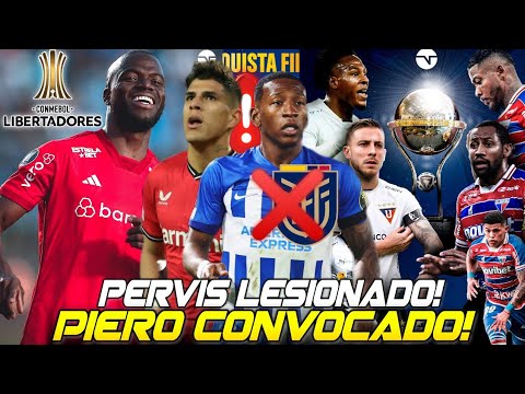 LIGA FINALISTA de SUDAMERICANA! LESIONADO PERVIS ESTUPIÑÁN, Convocado PIERO HINCAPIÉ! ERROR de ENNER LIGA FINALISTA de SUDAMERICANA! LESIONADO PERVIS ESTUPIÑÁN, Convocado PIERO HINCAPIÉ! ERROR de ENNER