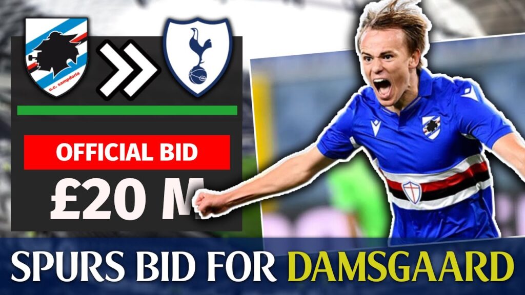 Tottenham Make OPENING BID For Mikkel Damsgaard! [GOOD MORNING TOTTENHAM CLIPS]