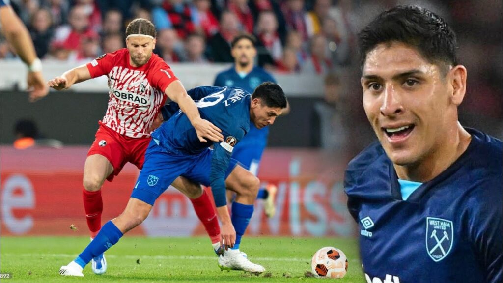 Así Jugó Edson Álvarez vs Friburgo - UEFA Europa League