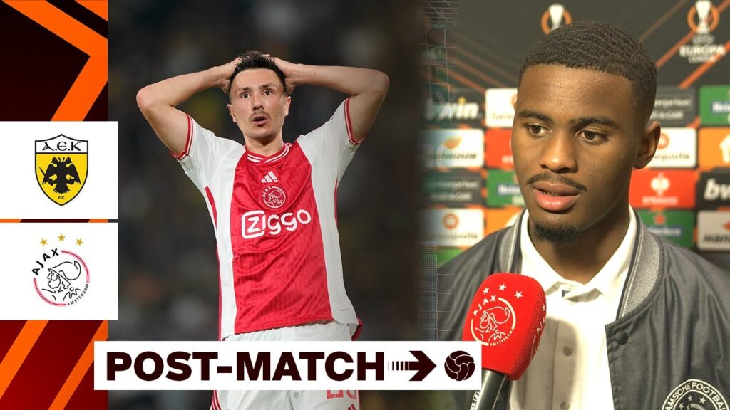 Reacties Berghuis & Hato na AEK Athene - Ajax | 'Het leek wel een tenniswedstrijd' 🔗