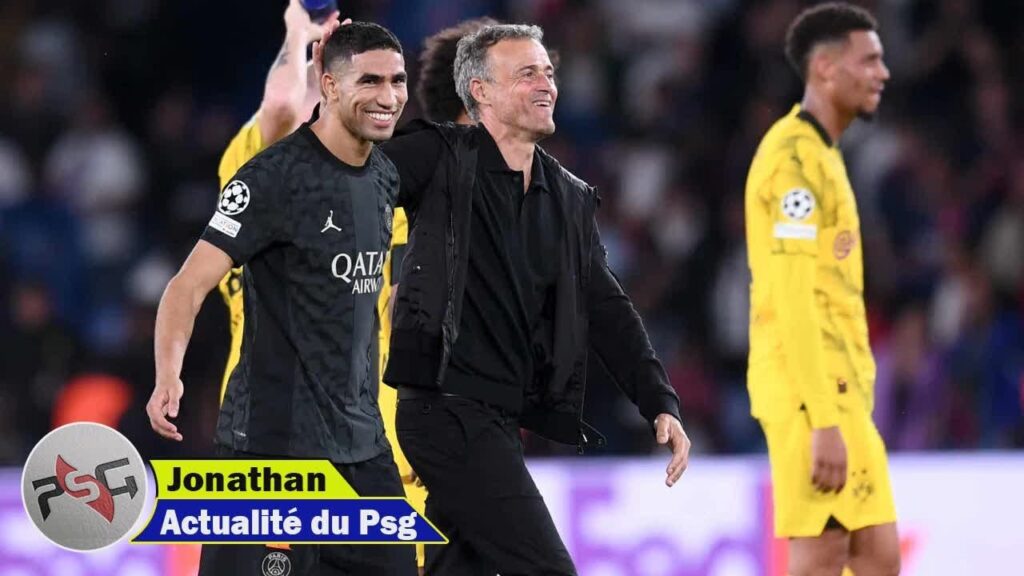 Paris : Luis Enrique, un deuxième père pour Achraf Hakimi - actu foot