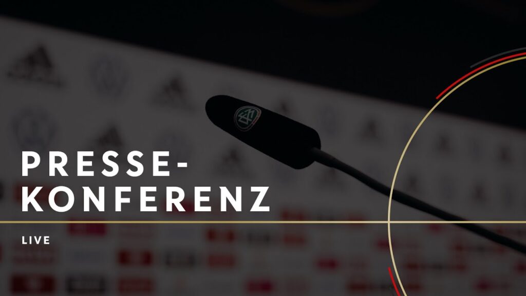 Pressekonferenz der Nationalmannschaft mit Hansi Flick und Ilkay Gündogan