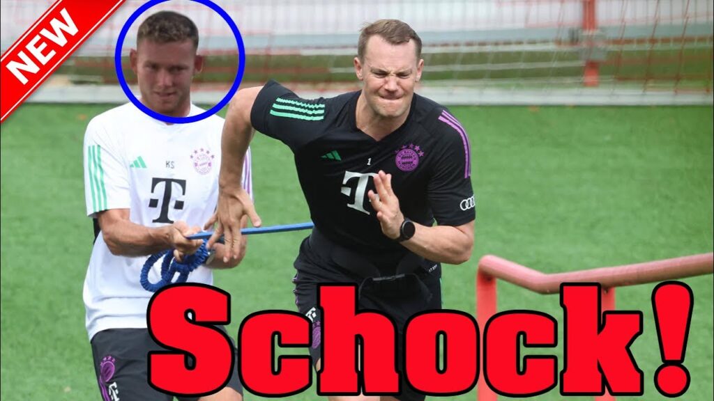 VOR 15 MINUTEN! SCHOCK / DANIEL PERETZ UND MANuel Neuer KÄMPFEN IM ERSTEN TRAINING!