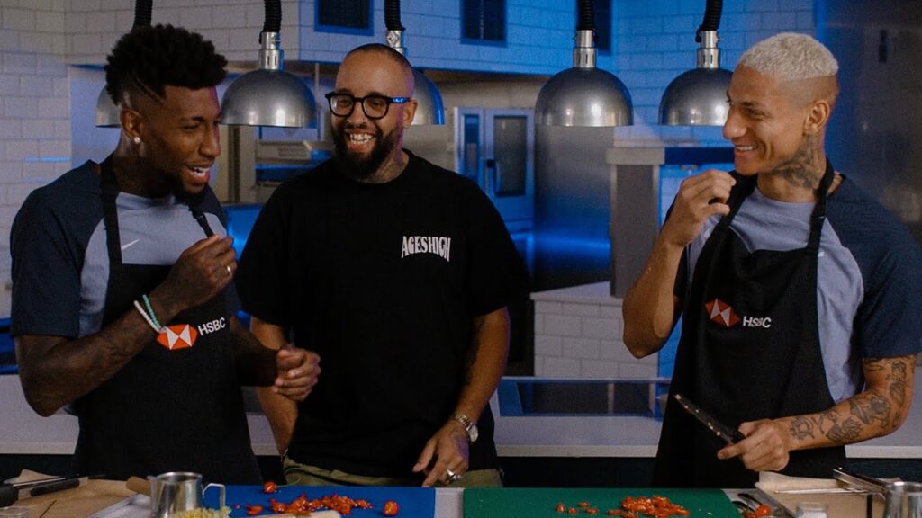 RICHARLISON, EMERSON ROYAL, GIOVANI LO CELSO & ALEJO VELIZ BECOME PRO CHEFS FOR THE DAY