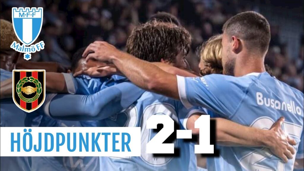 Höjdpunkter : Malmö FF - IF Brommapojkarna 2-1 ( 3-10-2023)
