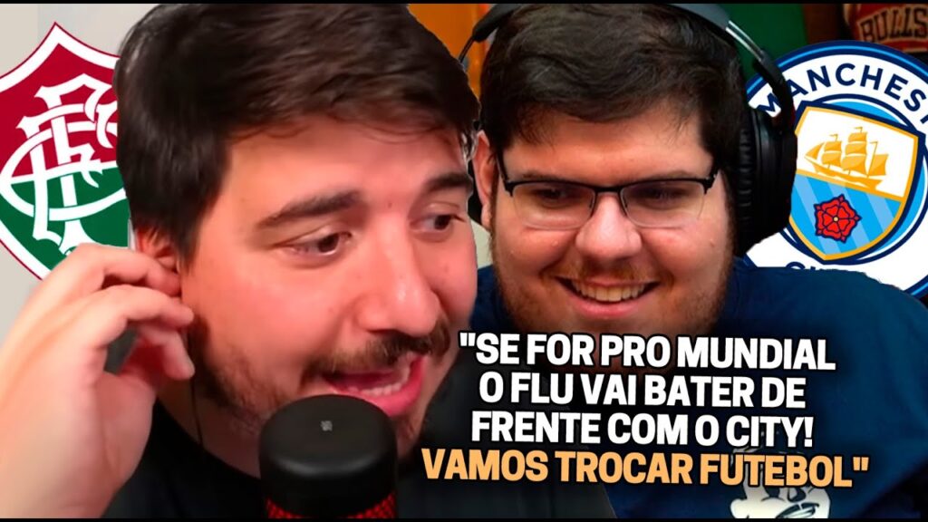 CASIMIRO CONVERSA COM LUÍS FELIPE FREITAS APÓS CLASSIFICAÇÃO DO FLUMINENSE | Cortes do Casimito
