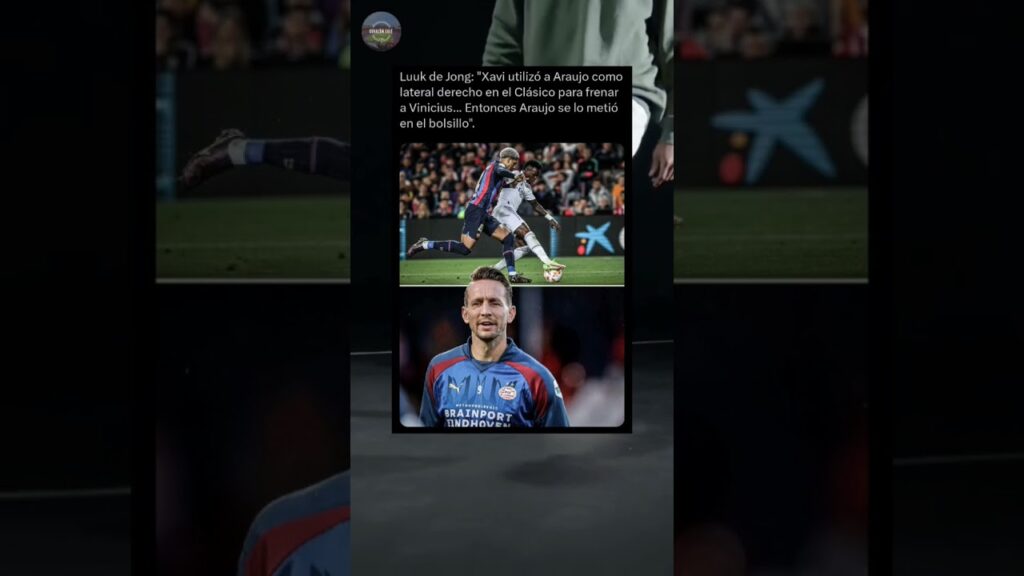 Araújo se metió en el bolsillo a Vinicius 😂