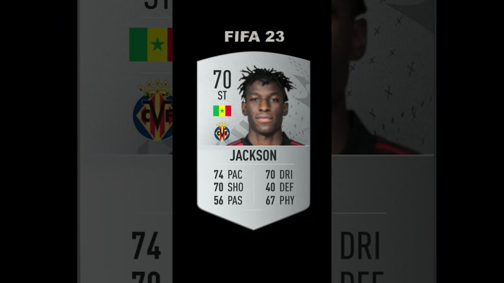 Nicolas Jackson in EVERY FIFA (FIFA 23-EAFC 24) #like #subscribe