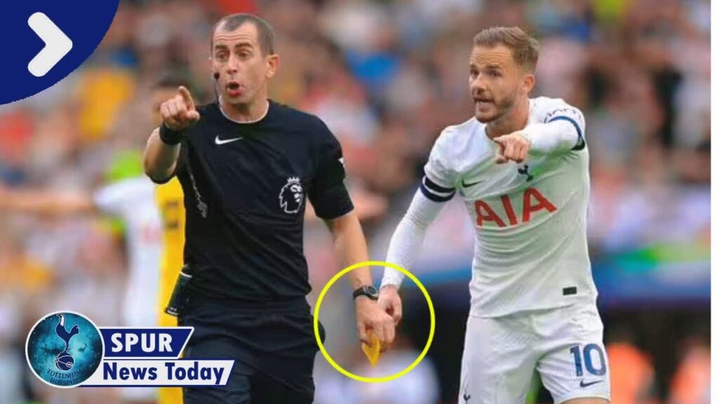 James Maddison receives one of strangest yellow cards ever in dramatic Tottenham win - news today