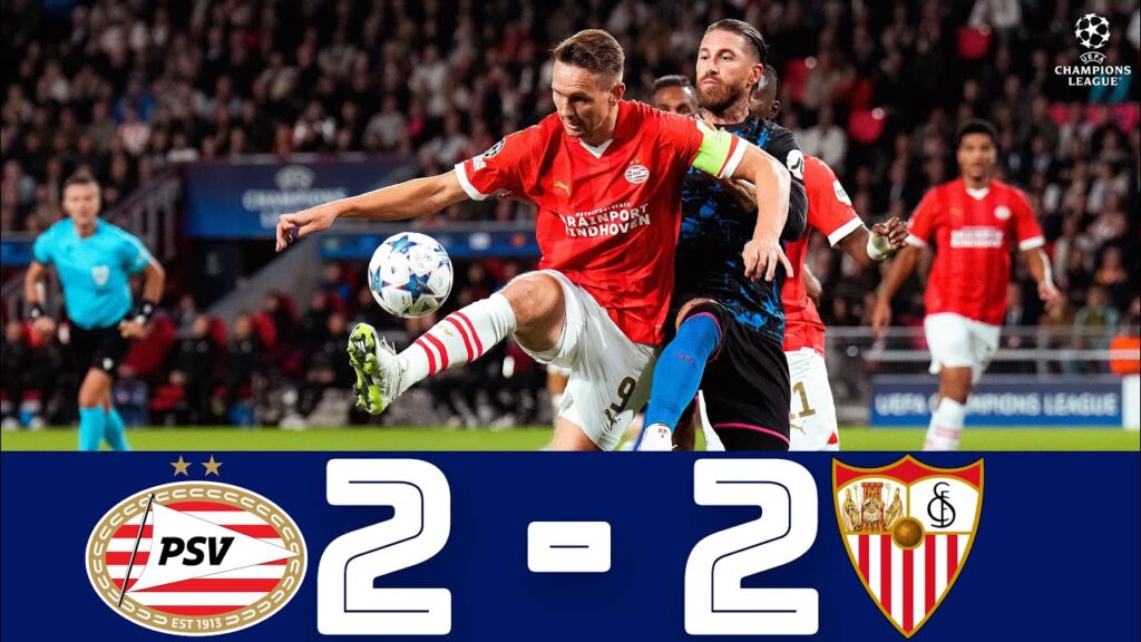 PSV vs Sevilla | Highlights | UEFA Champions League 2023/24