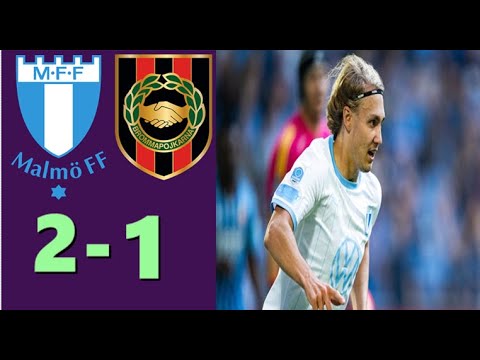 Malmo FF 2-1 IF Brommapojkarna Sammandrag - Allsvenskan 2023