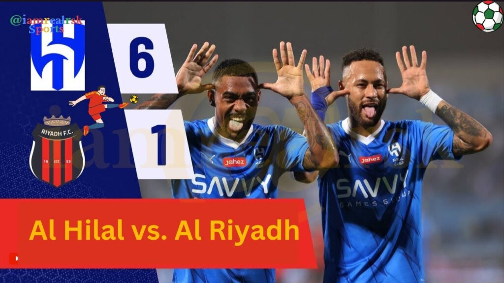 Al Hilal Thrash vs. Al Riyadh 6-1 | Saudi Pro League