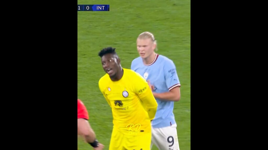 Andre Onana Hates Being A Normal Goalkeeper 🤯 #shorts