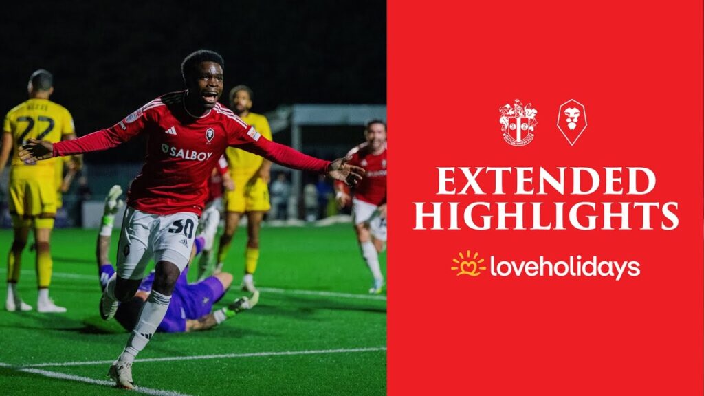 EXTENDED HIGHLIGHTS | Sutton United 0-2 Salford City