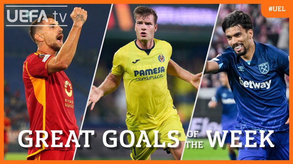 #UEL Great Goals Matchday 2 | Pellegrini, Sørloth, Paquetá...