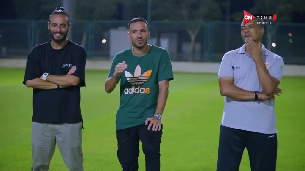 كابيتانو مصر - محاضرة علي معلول للاعبي كابيتانو مصر قبل المباراة