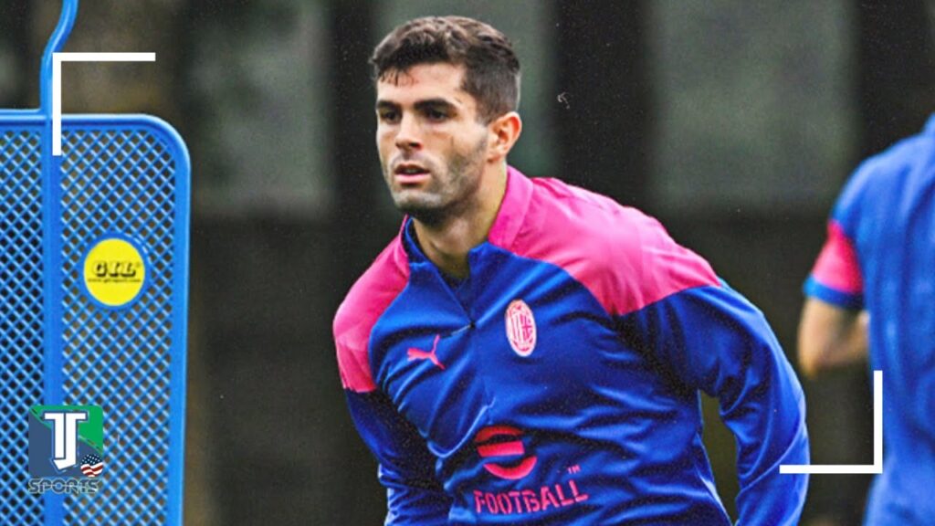 WATCH: Christian Pulisic & AC Milan TRAIN ahead of Newcastle UEFA Champions League CLASH