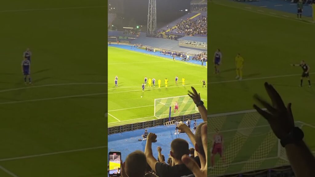 Bruno Petković gol iz penala Dinamo Zagreb VS Astana UEFA Europa Conference League