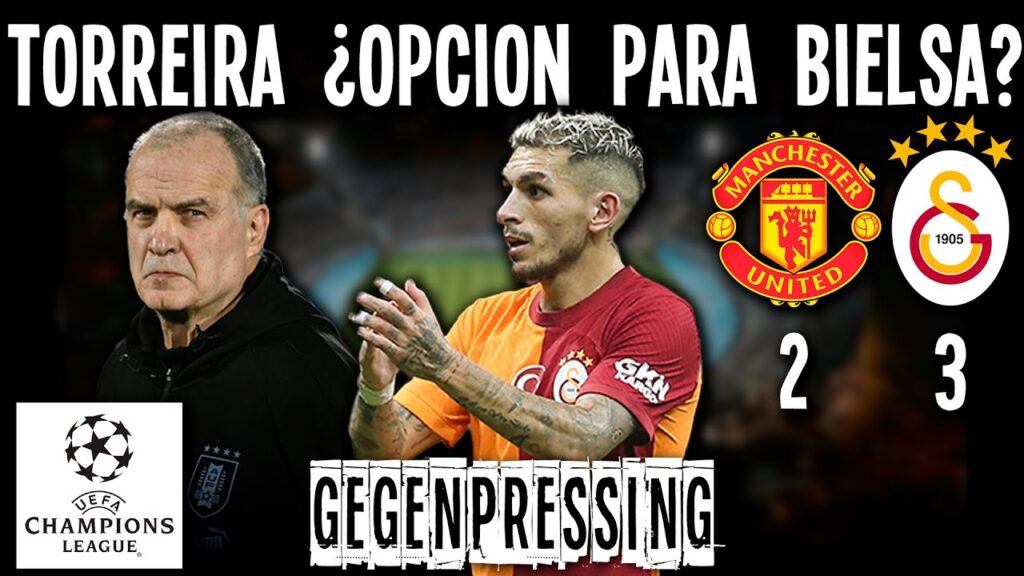 Lucas TORREIRA ¿OPCIÓN para BIELSA? - SELECCIÓN URUGUAYA - Manchester United 2 Galatasaray 3