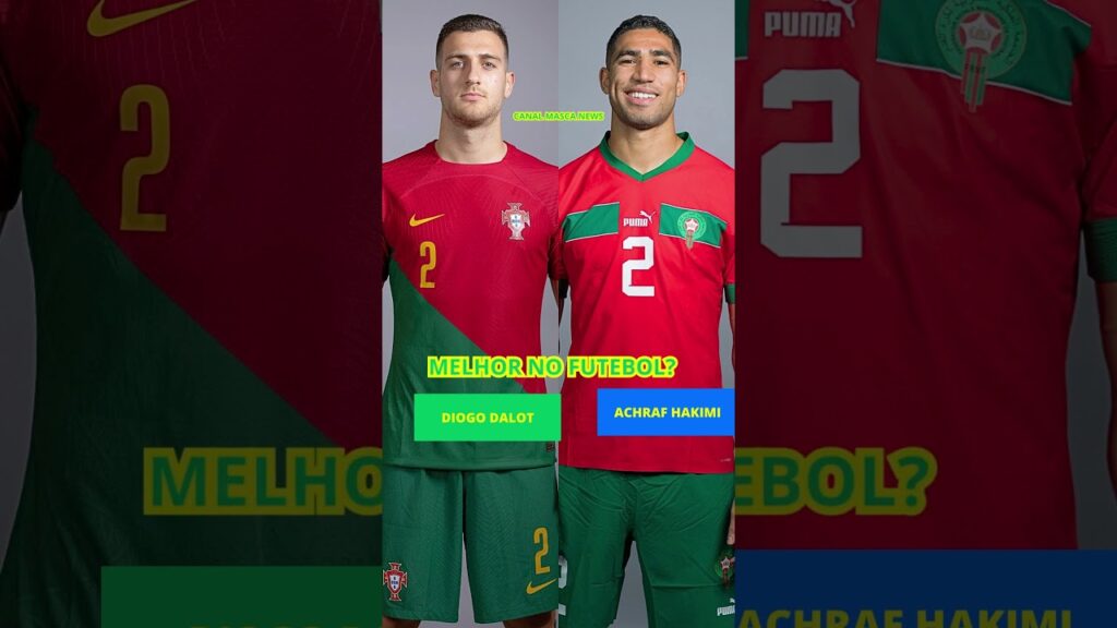 DIOGO DALOT VS HAKIMI NA SUA OPINIÃO QUEM É MELHOR NO FUTEBOL?