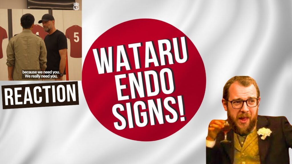 Wataru Endo Signs and I am DELIGHTED