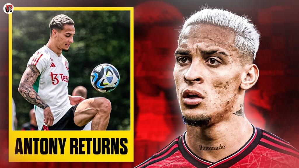 Antony Returns To Man Utd: He's Back In Training | Official Club Statement Confirms | REACTION