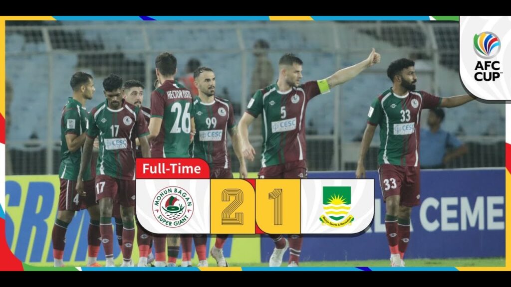 #AFCCup - Group D | Mohun Bagan Super Giant(IND) 2-1 Maziya Sports & Recreation(MDV)