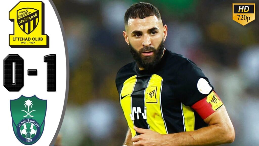Benzema Missed Goal 🔥  Al Ittihad vs Al Ahli Saudi 0-1 Highlights & All Goals 2023 HD