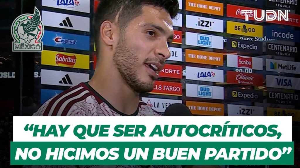 ¡PARTIDO EXTRAÑO! 🇲🇽 Raúl Jiménez sabe que se tiene que mejorar en todos los aspectos | TUDN