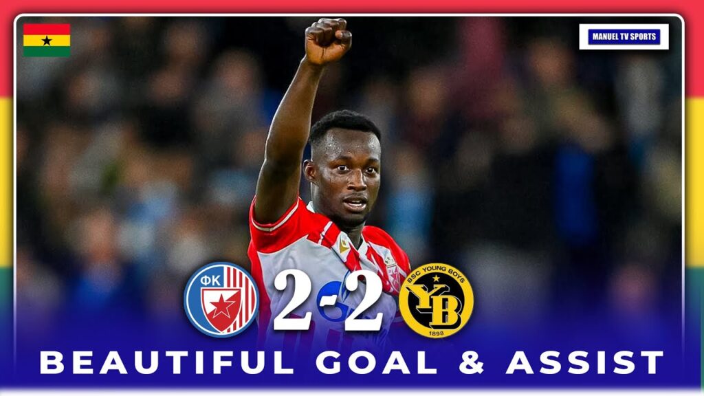 🇬🇭OSMAN BUAKRI’S SUPER 90 MINS WITH BEAUTIFUL GOAL & ASSIST FOR RSB-ISSAHAKU VS PRESTON-2030 WC