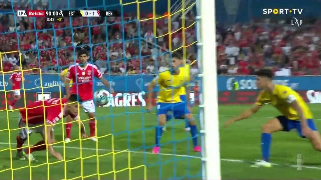 Golo António Silva: Estoril 0-(1) Benfica - Liga Portugal Betclic | SPORT TV